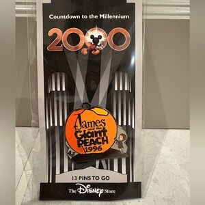 NWT• Disney “Countdown To The Millennium” James &the Giant Peach Collectible Pin